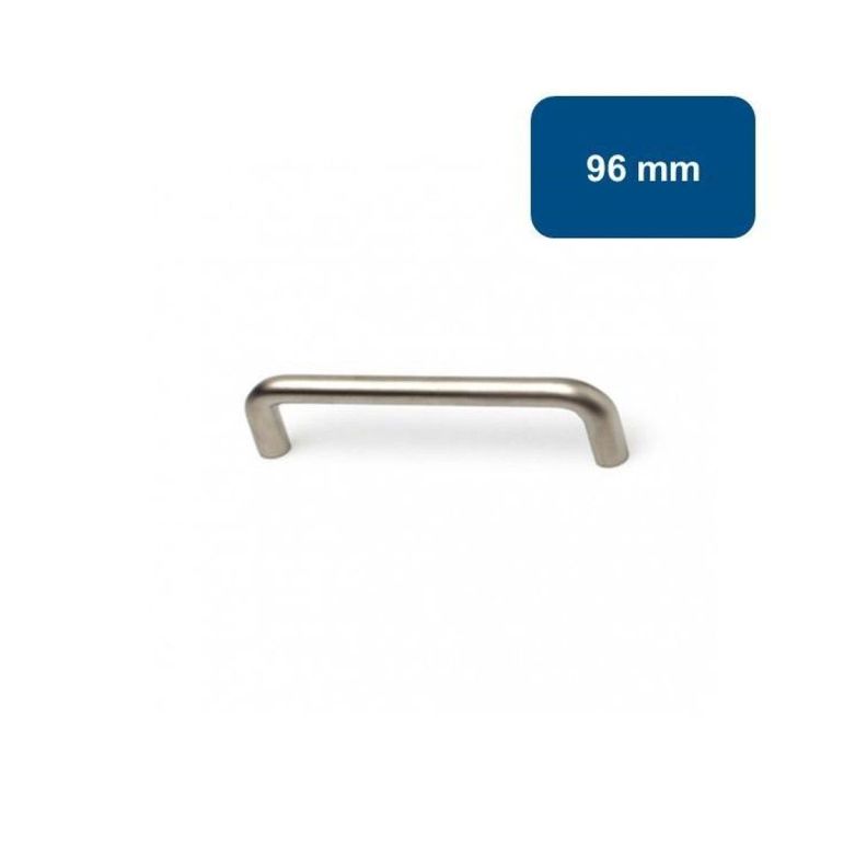 Manilla Tirador Para Cajones Mónaco Acero 96mm Dmc-0