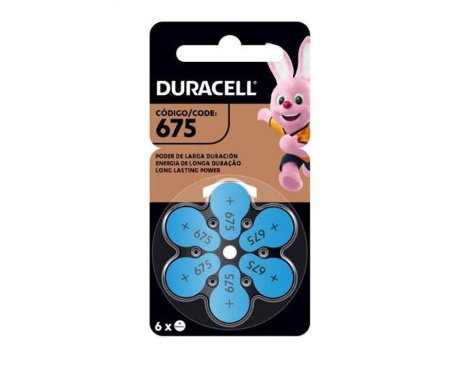 Duracell Pila Audiología Da675 6 Un.-0