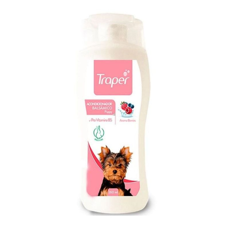Acondicionador Balsámico Para Cachorros Berries 260ml Traper-0