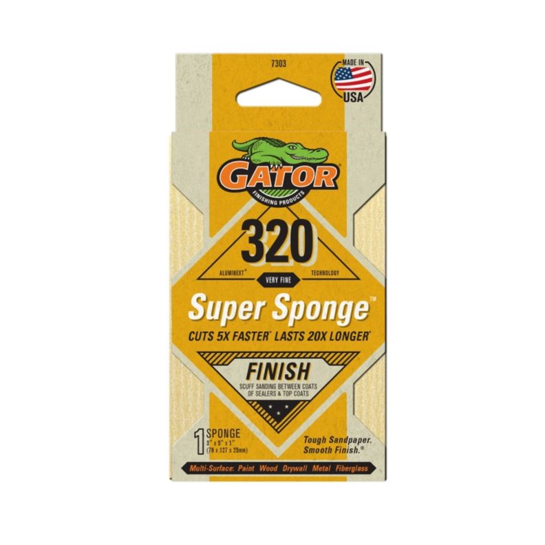 Super Esponja Premium de óxido de aluminio Grano 320 - Gator-0