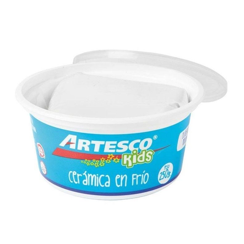 Cerámica en Frío 250grs. Blanco Artesco-0