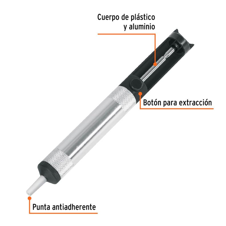 Lapíz para desoldar De Succión - Truper-1