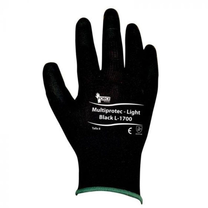 Guante Multiprotec Flex Light L1700 Talla 7(s) Negro Lioi-0