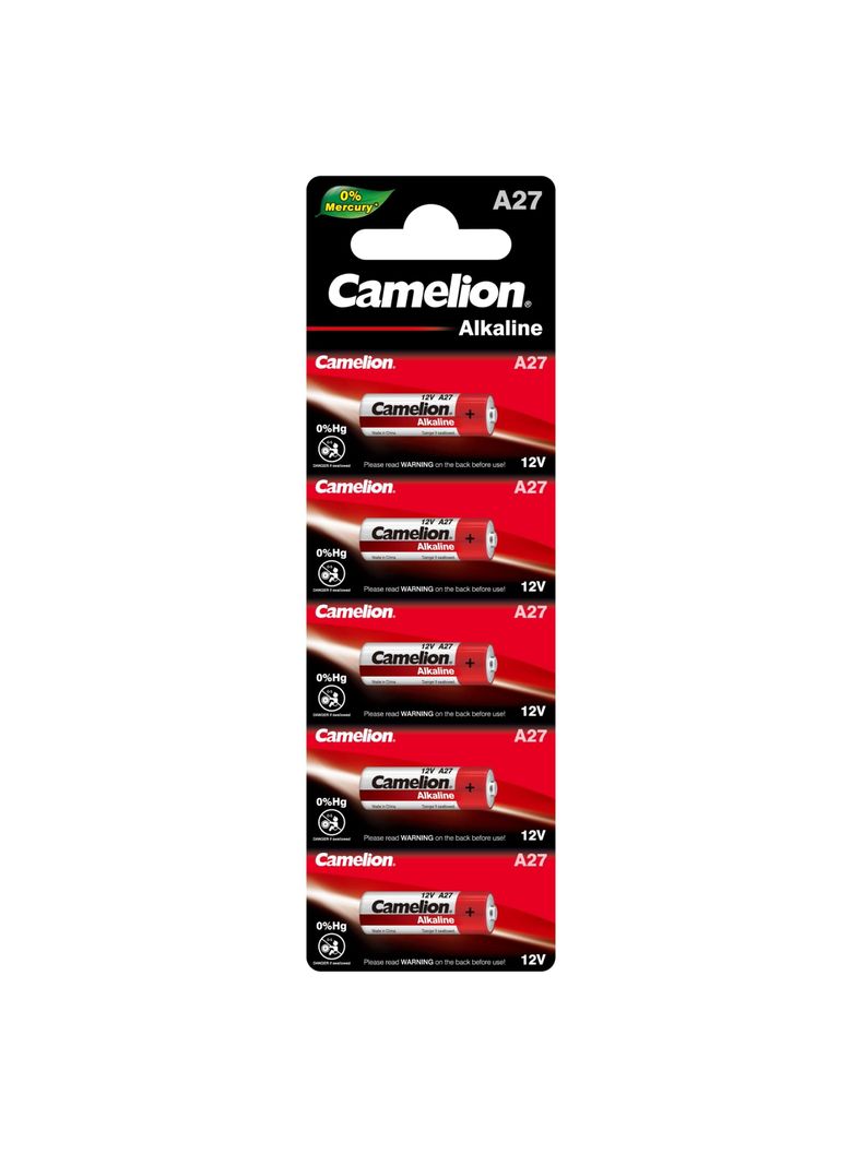 Pilas Alcalinas A27 5un - Camelion-0
