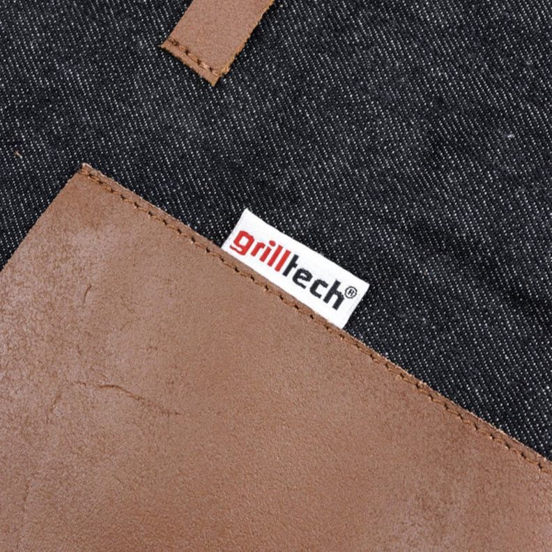 Pechera Tela Mezclilla Grilltech-2
