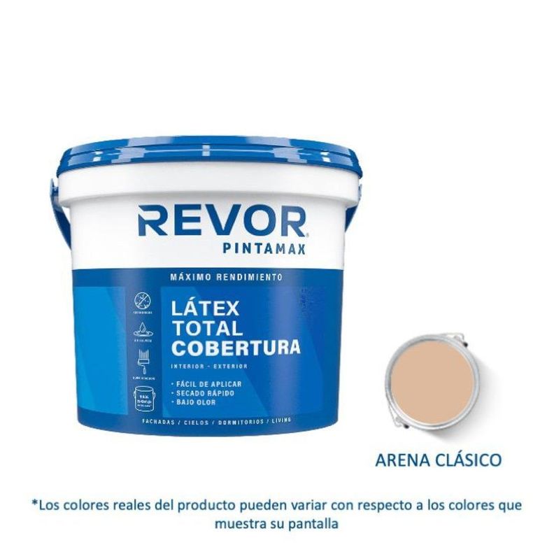 Látex Pintamax 1 Gl Arena Clásico Revor-0