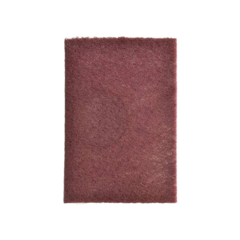 Fibra Abrasiva Lavable Fierro Burdeo 150x230mm - Norton-0