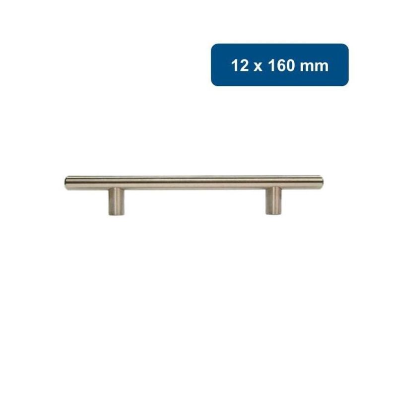 Manilla Tirador Para Cajones Tivo Inox Liviana 12-160mm Dmc-0