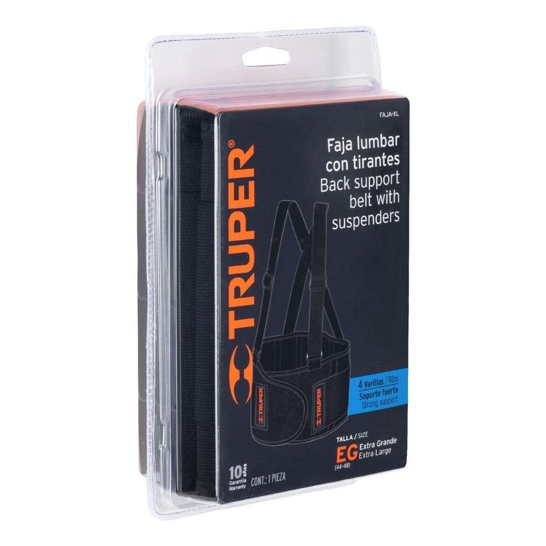 Faja Lumbar XL Truper-0