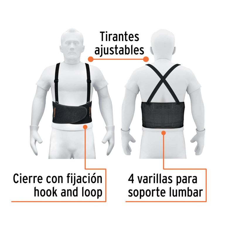 Faja Lumbar XL Truper-2