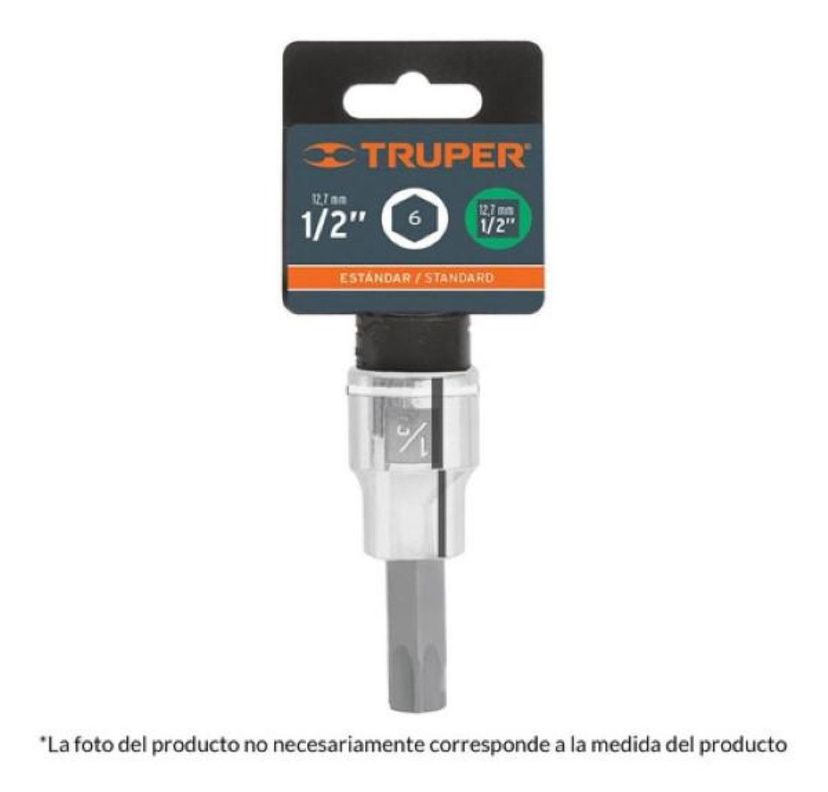 Truper Dado De Punta Allen Cuadrante 1/2  10mm-0