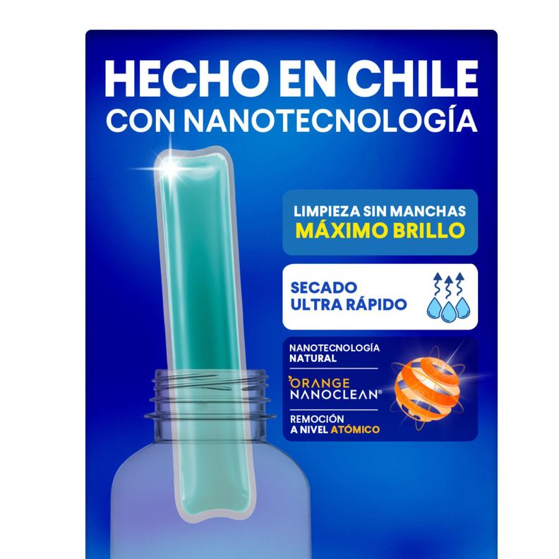 Limpiavidrios Recarga Rinde 600ml - Deysa Nanolife-1