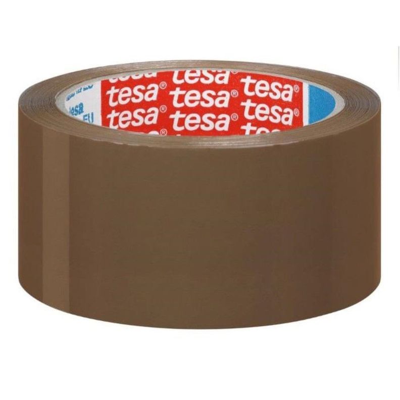 Tesa Cinta De Embalaje Uso General Café 48mm X 40mts-0