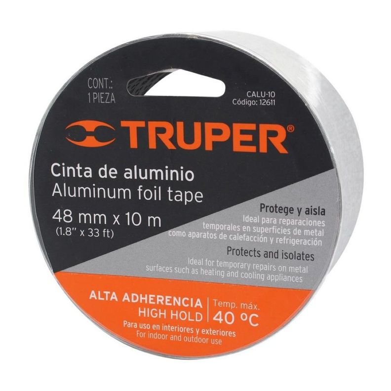 Truper Cinta De Aluminio 48mm X 10mts-0