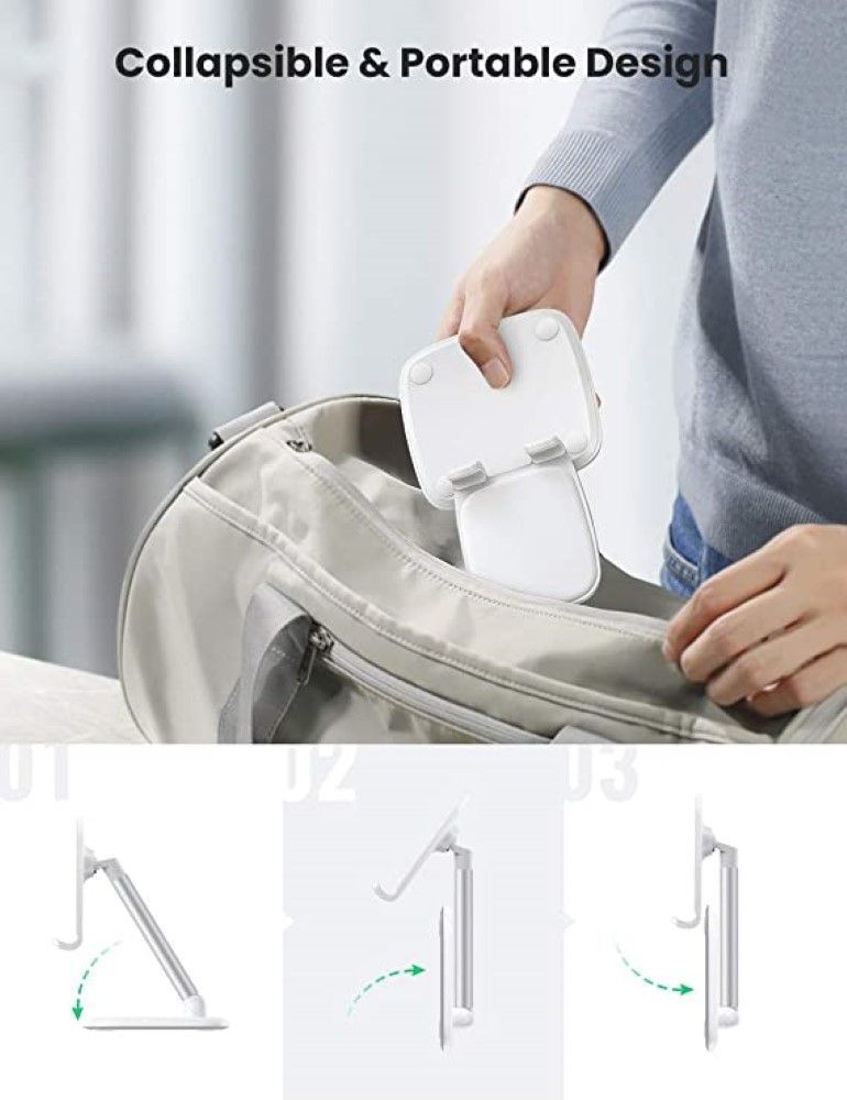 Soporte ajustable para celular modelo LP287 Blanco Ugreen-5