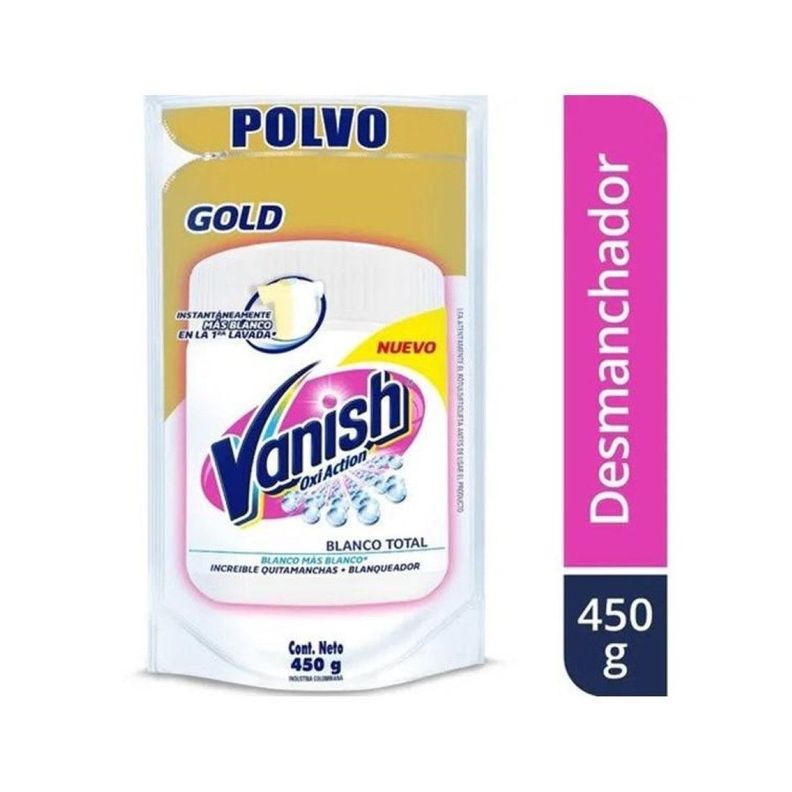 Quitamanchas Polvo Blanco Repuesto 450gr Vanish-0