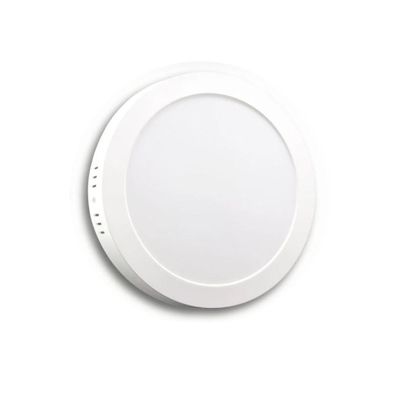Panel Led Slim Sobrepuesto Cuerpo de Aluminio luz fría 6500K 12W - Macrotel-1