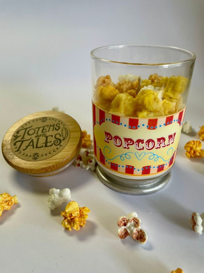 Vela de soja y coco. Popcorn 140 grs-3