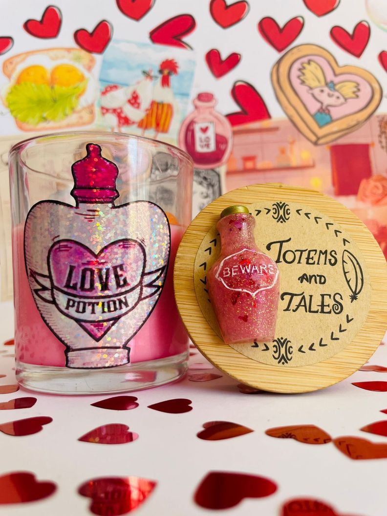 Vela de soja y coco. Love Potion 140 grs-0