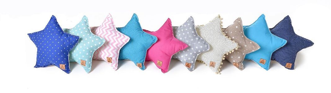 COJÍN ESTRELLA INFANTIL MODELO ROSE ZIG ZAG-5