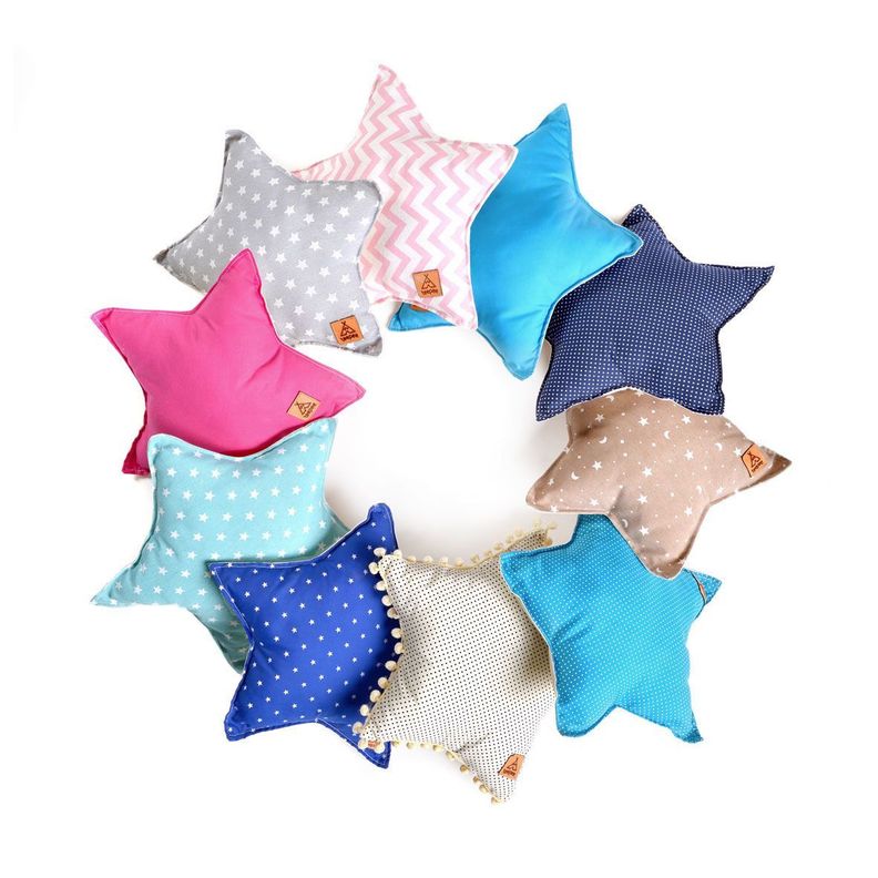 COJÍN ESTRELLA INFANTIL MODELO ROSE ZIG ZAG-4
