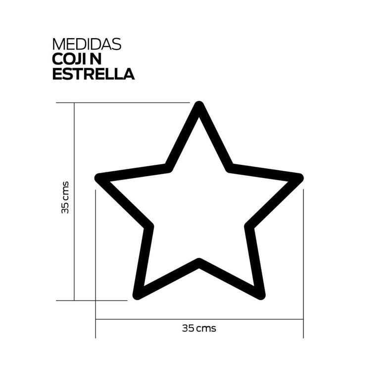 COJÍN ESTRELLA INFANTIL MODELO GREYSAR-3