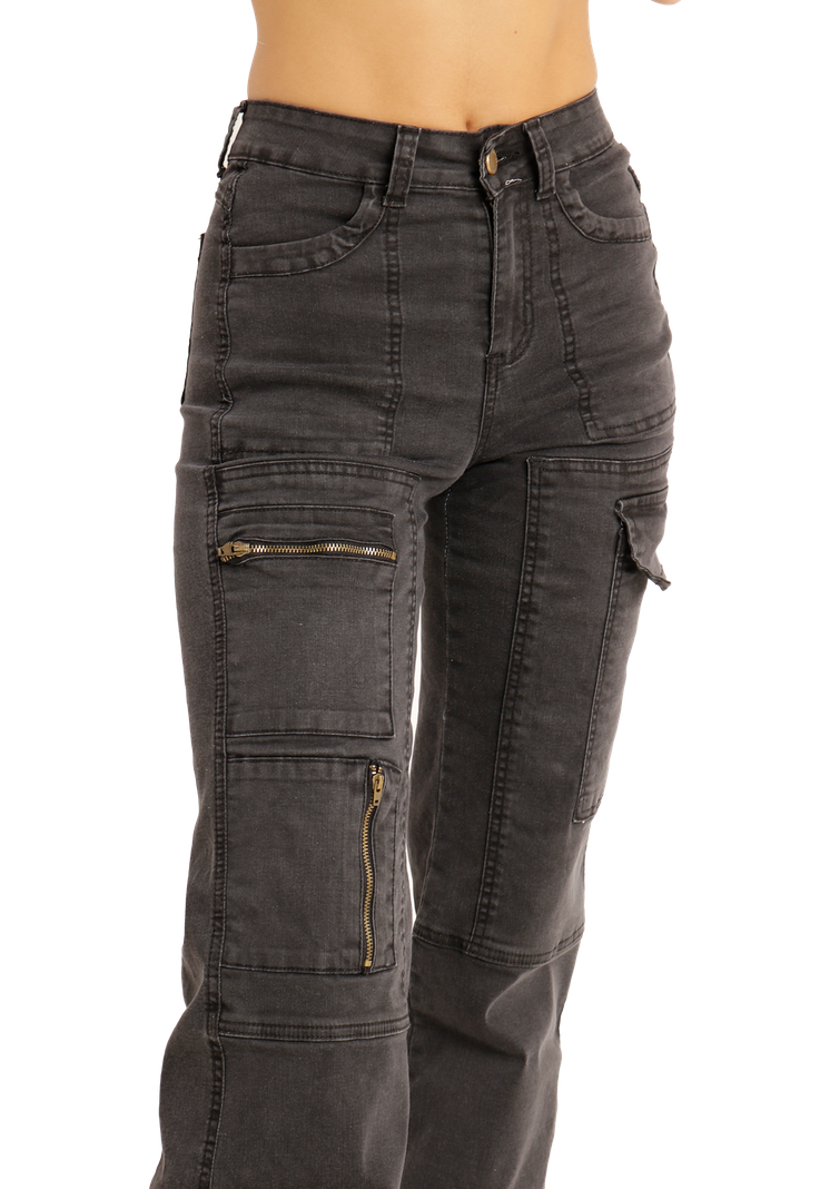 Jeans Skinny Azul Mujer-2
