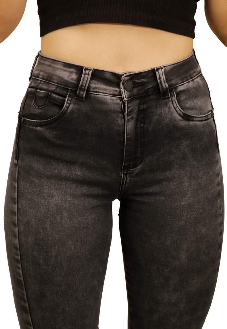 JEANS SKINNY GRIS CLARO MUJER JE3606GC-2