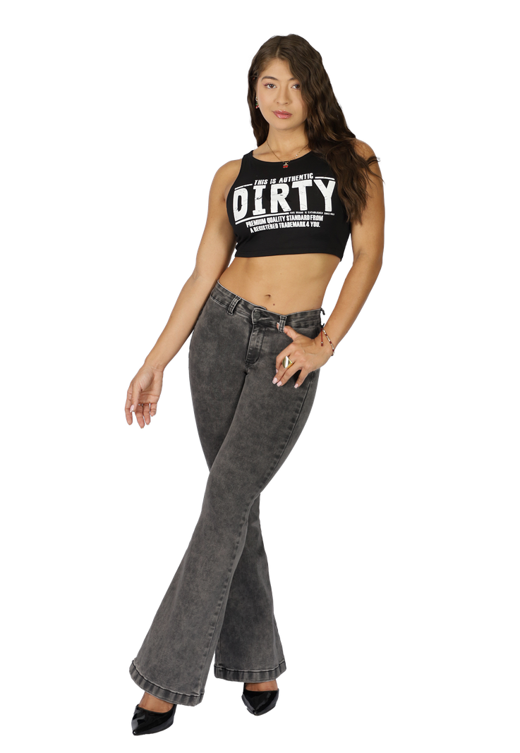 JEANS MUJER FLARE JE4267N
