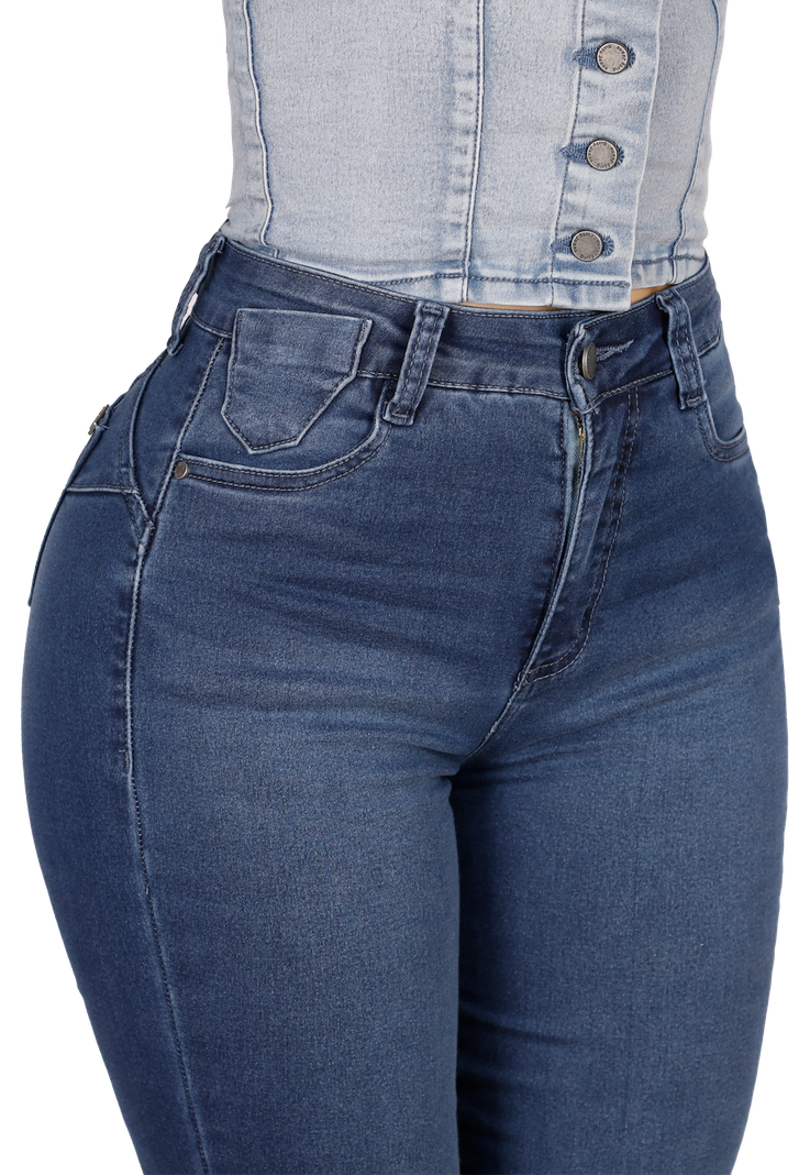 JEANS PITILLO CELESTE MUJER JE3319C-2