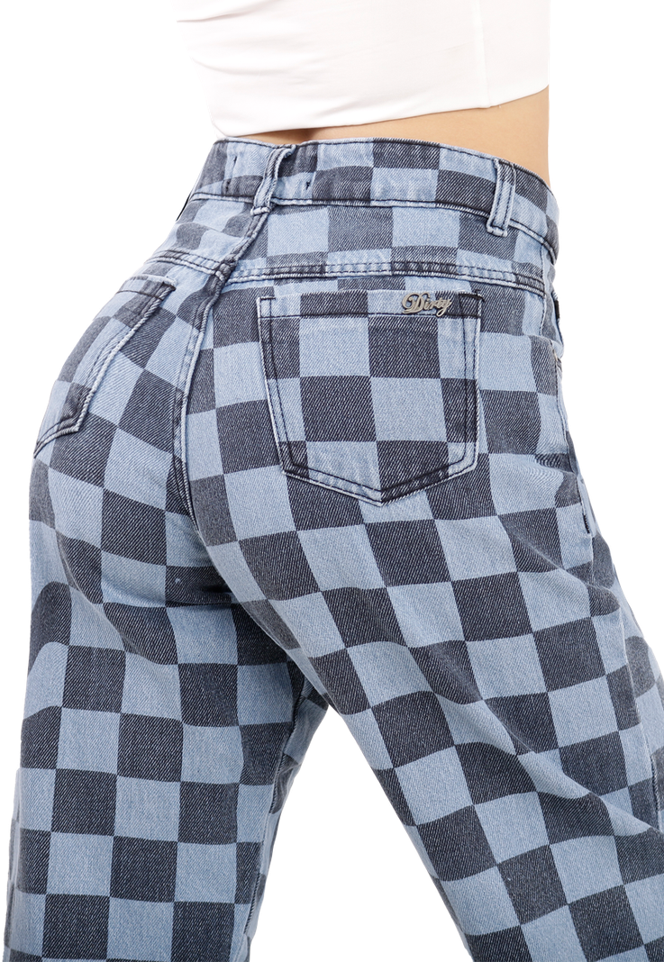 JEANS MOM AZUL JE3053-3