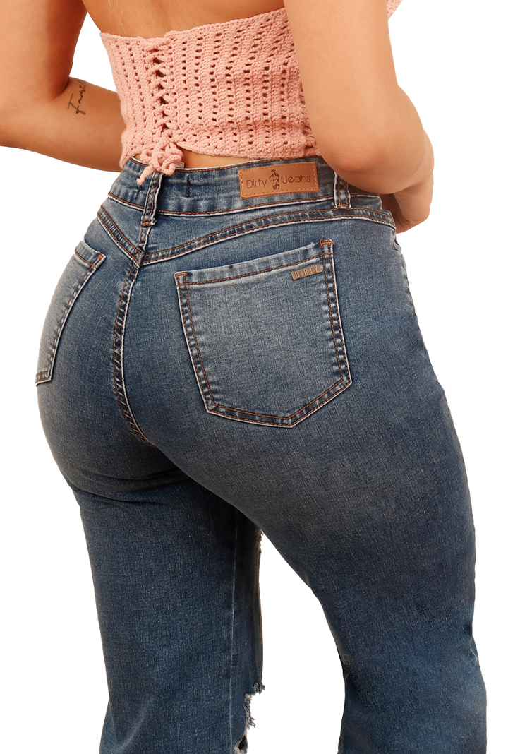 JEANS MUJER WIDE LEG JE3913A-3
