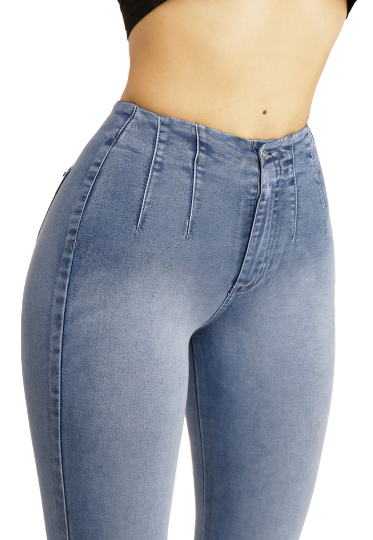 Jeans Skinny Celeste Mujer JE3634C-2
