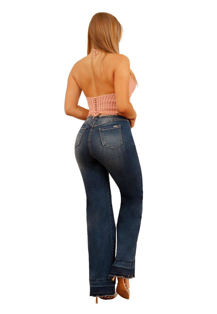 JEANS AZUL MUJER RECTO JE3919A-1