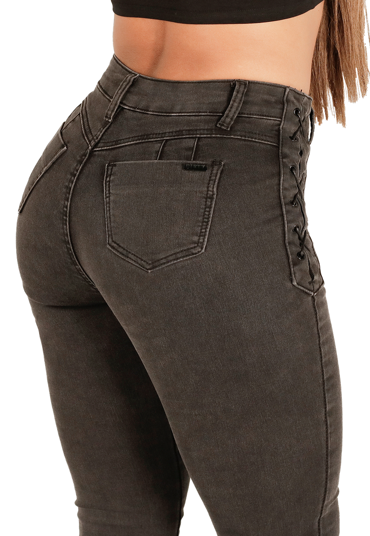 JEANS PITILLO NEGRO MUJER JE3509NG-3
