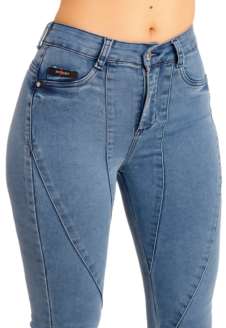  Jeans Celeste Mujer Pitillos JE3628C-2