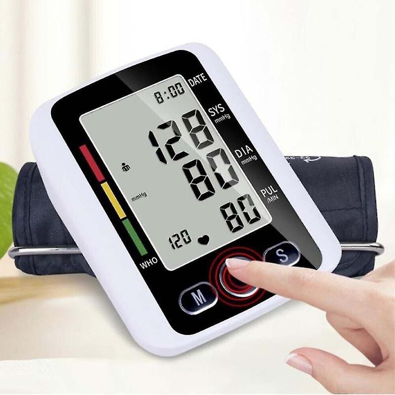Toma Presión Digital Brazo Arterial Pulso Ritmo Cardiaco-0