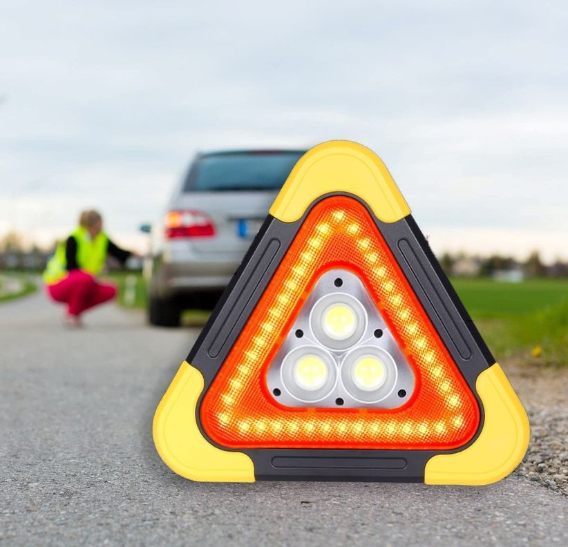 Triangulo de emergencia Luz Led-2