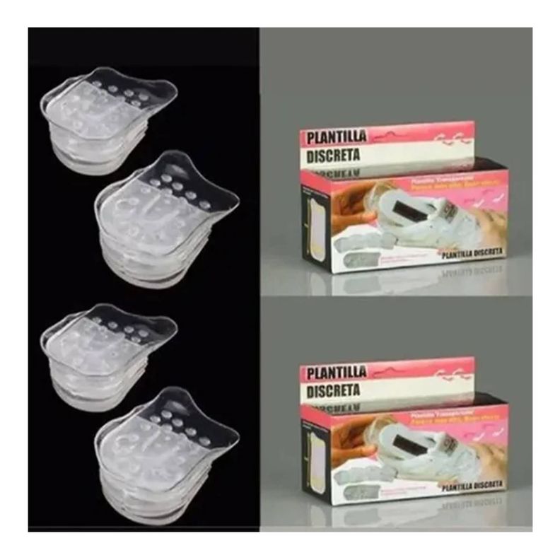 Plantilla Aumenta Estatura Transparente 5 Cm-2