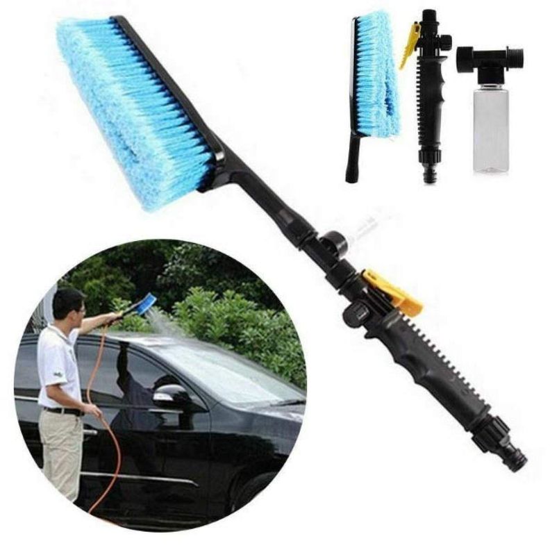 Cepillo para lavar auto con conexión con agua -2