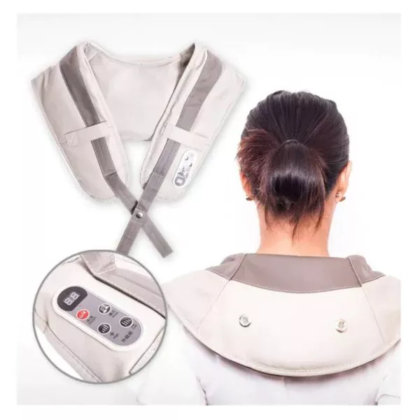 Masajeador Cervical, Cuello, Hombros y Espalda,-5