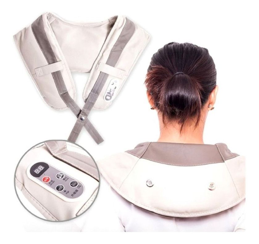 Masajeador Cervical, Cuello, Hombros y Espalda,-2