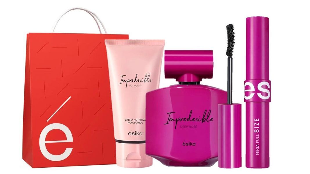 Impredecible Deep Rose, Crema de Manos y mascara de pestañas full size-0
