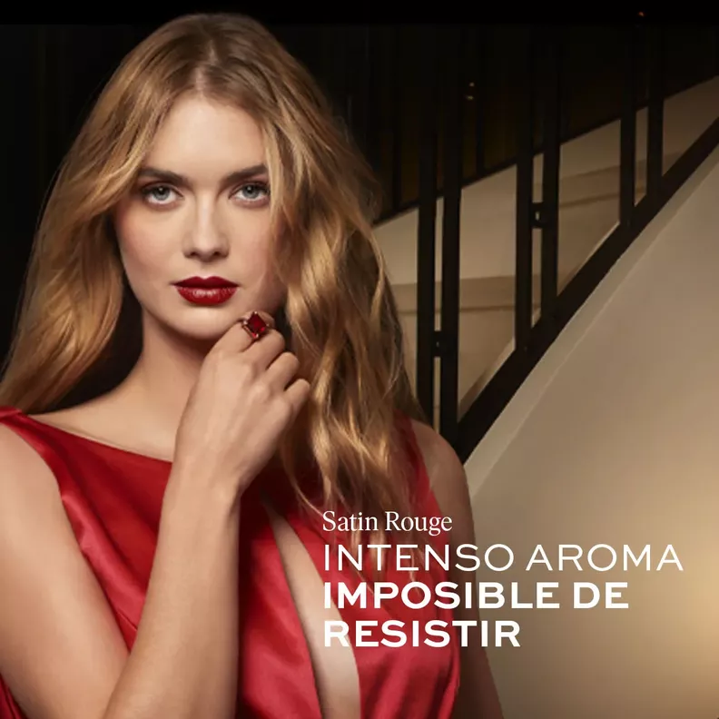 Perfume Satin Rouge con Mascara De Pestañas-5