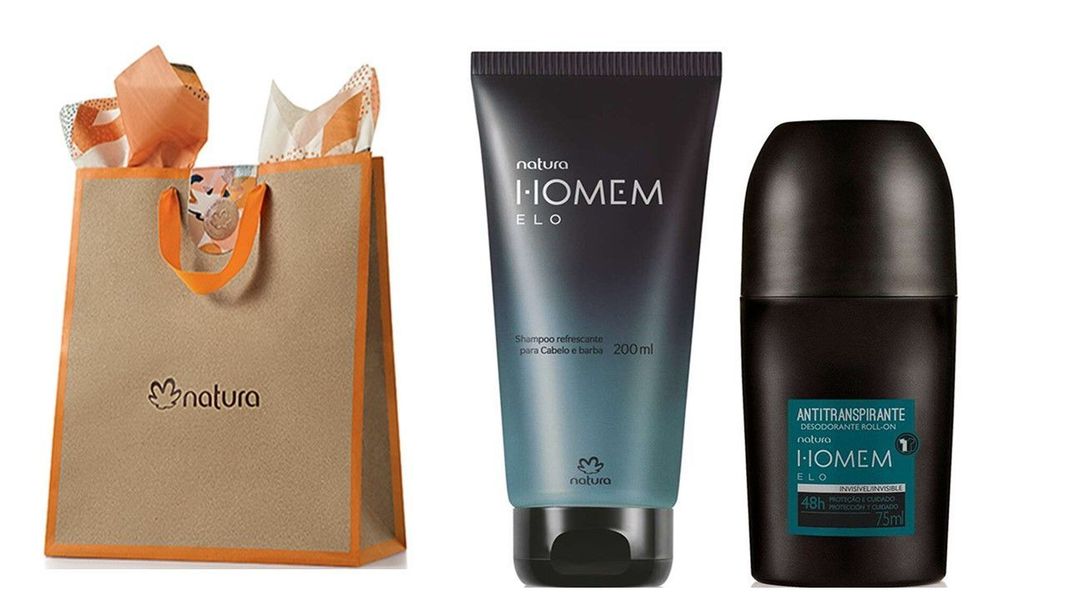 Shampoo y Desodorante Rolon Homem Elo Natura-1