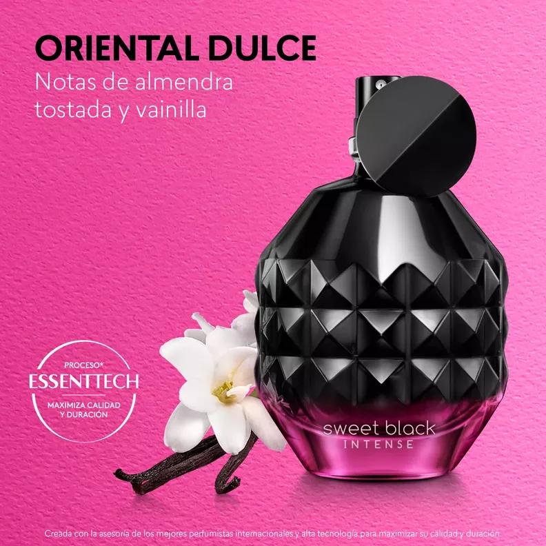 Sweet Black Intense fragancia de mujer 50 ml 3 unidades-3