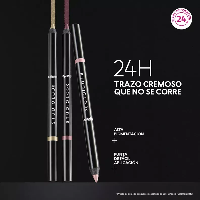 Delineador De Ojos En Lapiz Efecto Gel Studio Look-4