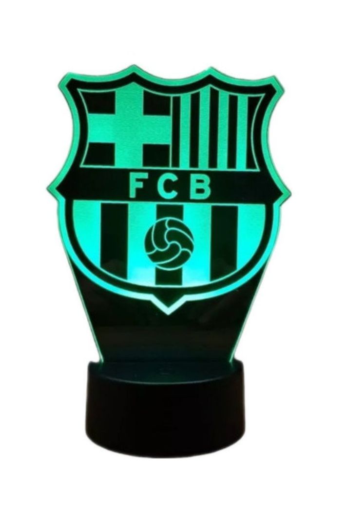 Lámpara Ilusión 3D Barcelona 7 Colores-0