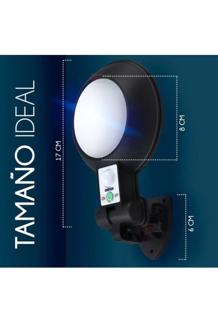 Foco Solar Led 100w Para Exterior-2