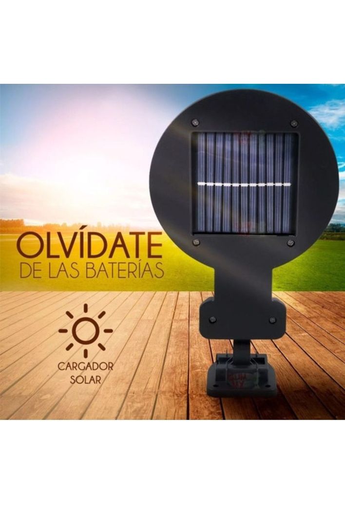 Foco Solar Led 100w Para Exterior-4